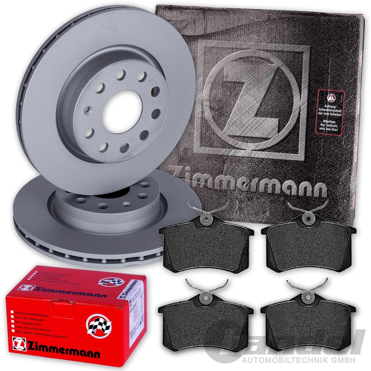 Гальмівні диски та колодки Zimmermann для Renault Laguna II: безпека та якість Гальмівні диски та колодки Zimmermann для Renault Laguna II: безпека та якість