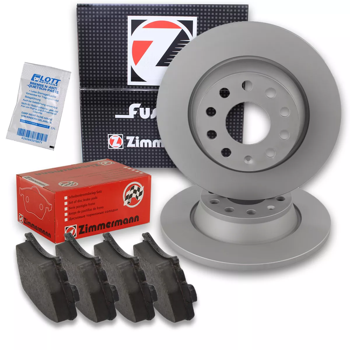 Гальмівні диски та колодки Zimmermann для Renault Laguna II: безпека та якість Гальмівні диски та колодки Zimmermann для Renault Laguna II: безпека та якість